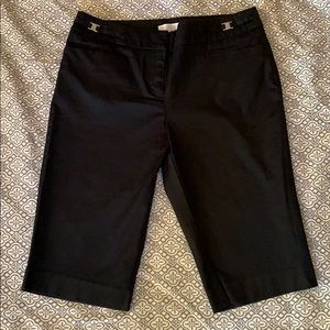 New York & Co. black Bermuda shorts